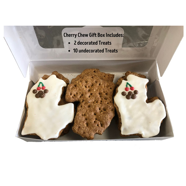 Cherry Chew Dog Cookie Gift Box