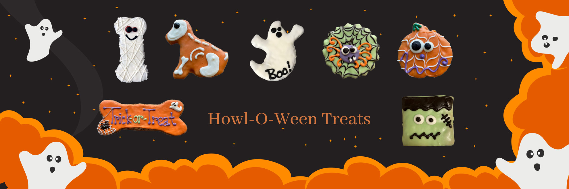 Halloween Dog Cookies & Treats