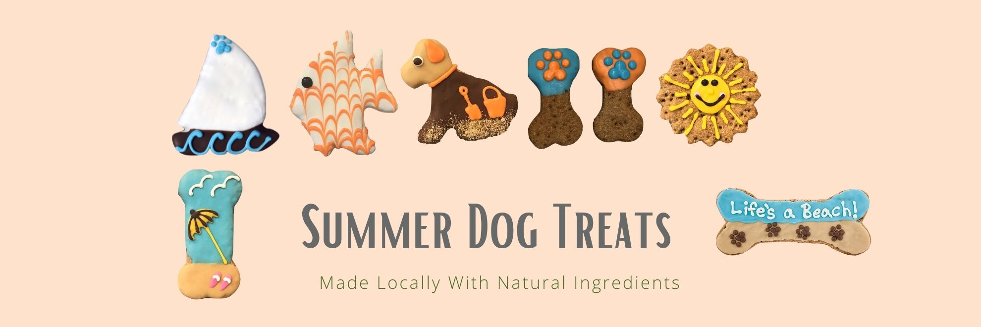 Summer Dog Cookies & Treats
