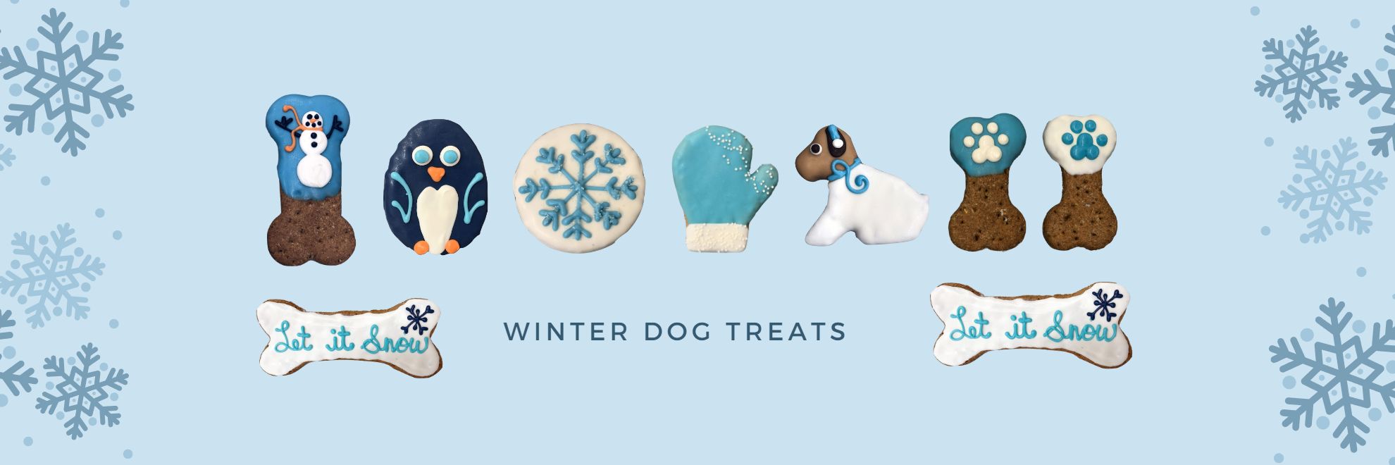 Winter Dog Treats & Cookies