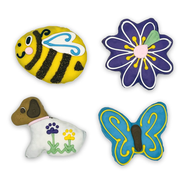 Spring Bag of Dog Treats 4 Pack